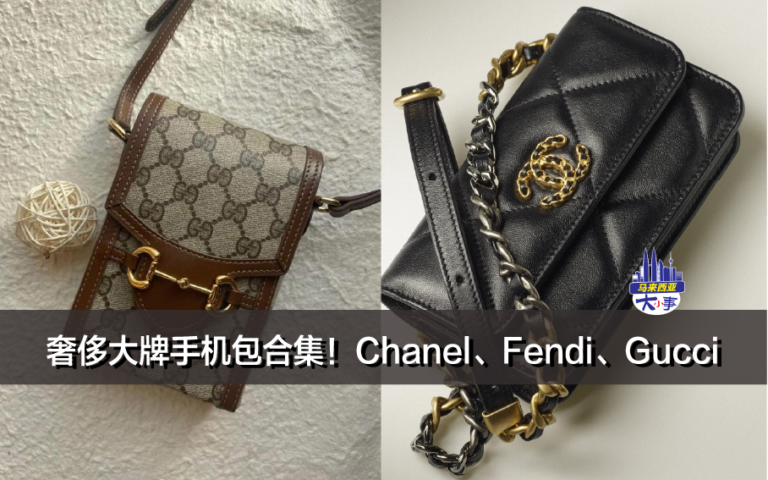 奢侈大牌手机包合集！Chanel、Fendi、Gucci